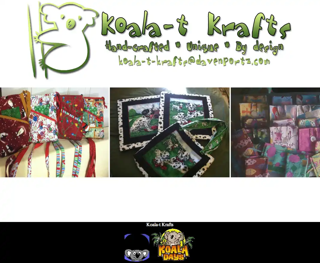 Koala-t-Krafts website.